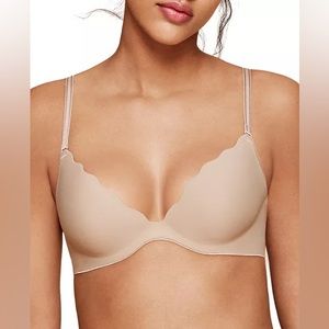 Wacoal Nude Scallop T-Shirt Bra Size 34B